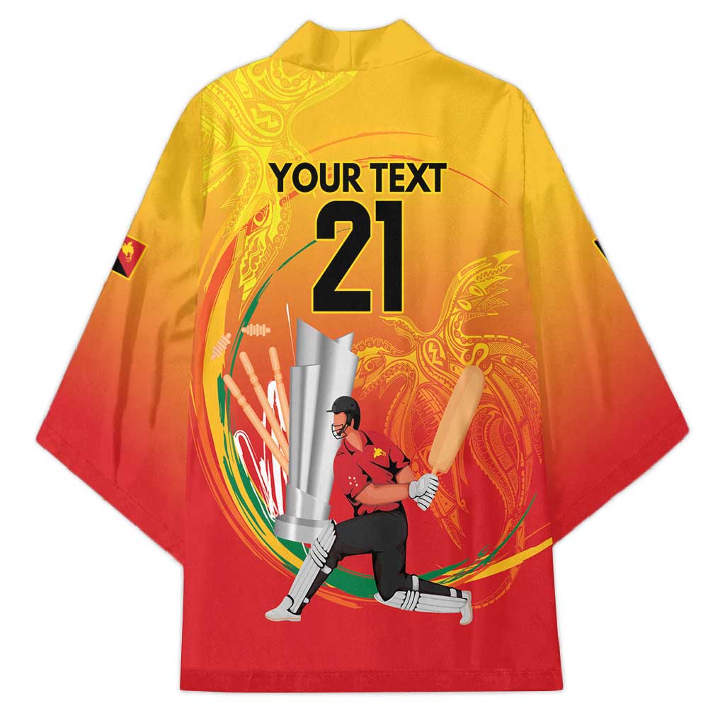 Custom Cricket PNG East Asia-Pacific Kimono Papua New Guinea Rise to Power - Polynesian Pride