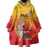 Custom Cricket PNG East Asia-Pacific Wearable Blanket Hoodie Papua New Guinea Rise to Power LT9 - Polynesian Pride