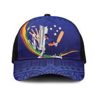 Cricket Samoa East Asia-Pacific Baseball Net Cap Samoa Storming the Limits - Polynesian Pride