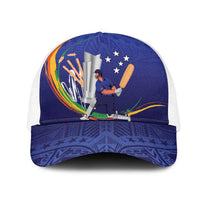 Cricket Samoa East Asia-Pacific Mesh Trucker Cap Samoa Storming the Limits - Polynesian Pride