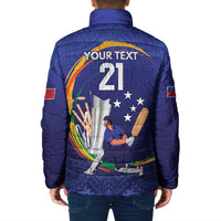 Custom Cricket Samoa East Asia-Pacific Padded Jacket Samoa Storming the Limits - Polynesian Pride