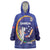 Custom Cricket Samoa East Asia-Pacific Wearable Blanket Hoodie Samoa Storming the Limits - Polynesian Pride