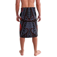 Custom New Zealand Lavalava Maori Kiwiana Pattern Tukutuku Motif