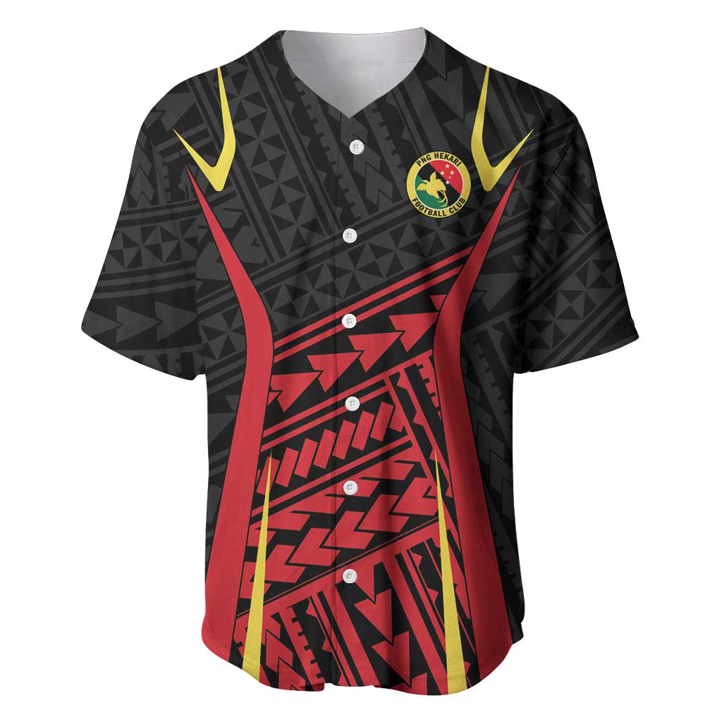 Custom Oceania Football Papua New Guinea Baseball Jersey Polynesian Tribal Pattern