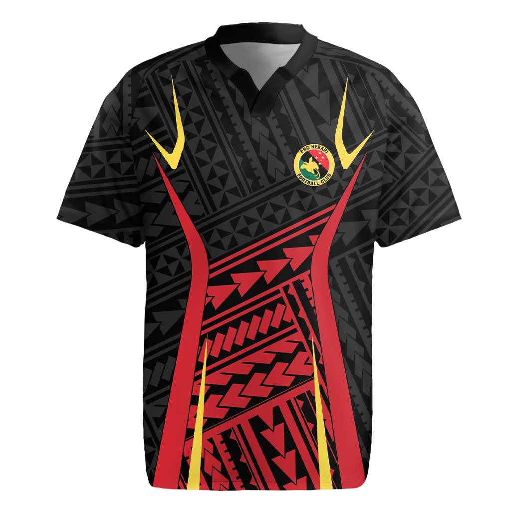 Custom Oceania Football Papua New Guinea Rugby Jersey Polynesian Tribal Pattern
