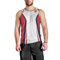 Custom Oceania Football Tahiti Men Tank Top Polynesian Tribal Pattern