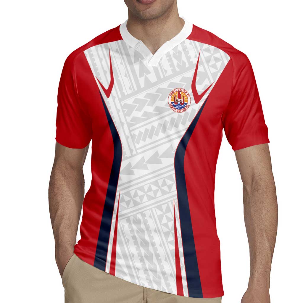 Custom Oceania Football Tahiti Rugby Jersey Polynesian Tribal Pattern