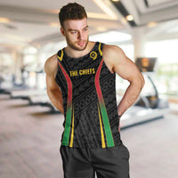 Custom Oceania Football Vanuatu Men Tank Top Polynesian Tribal Pattern