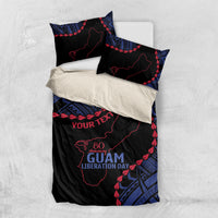 Personalized Guam 80th Anniversary Liberation Day Bedding Set Guahan Basic Seal