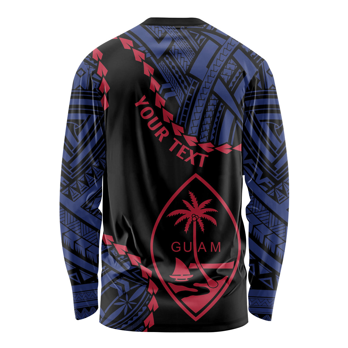 Personalized Guam 80th Anniversary Liberation Day Long Sleeve Shirt Guahan Basic Seal