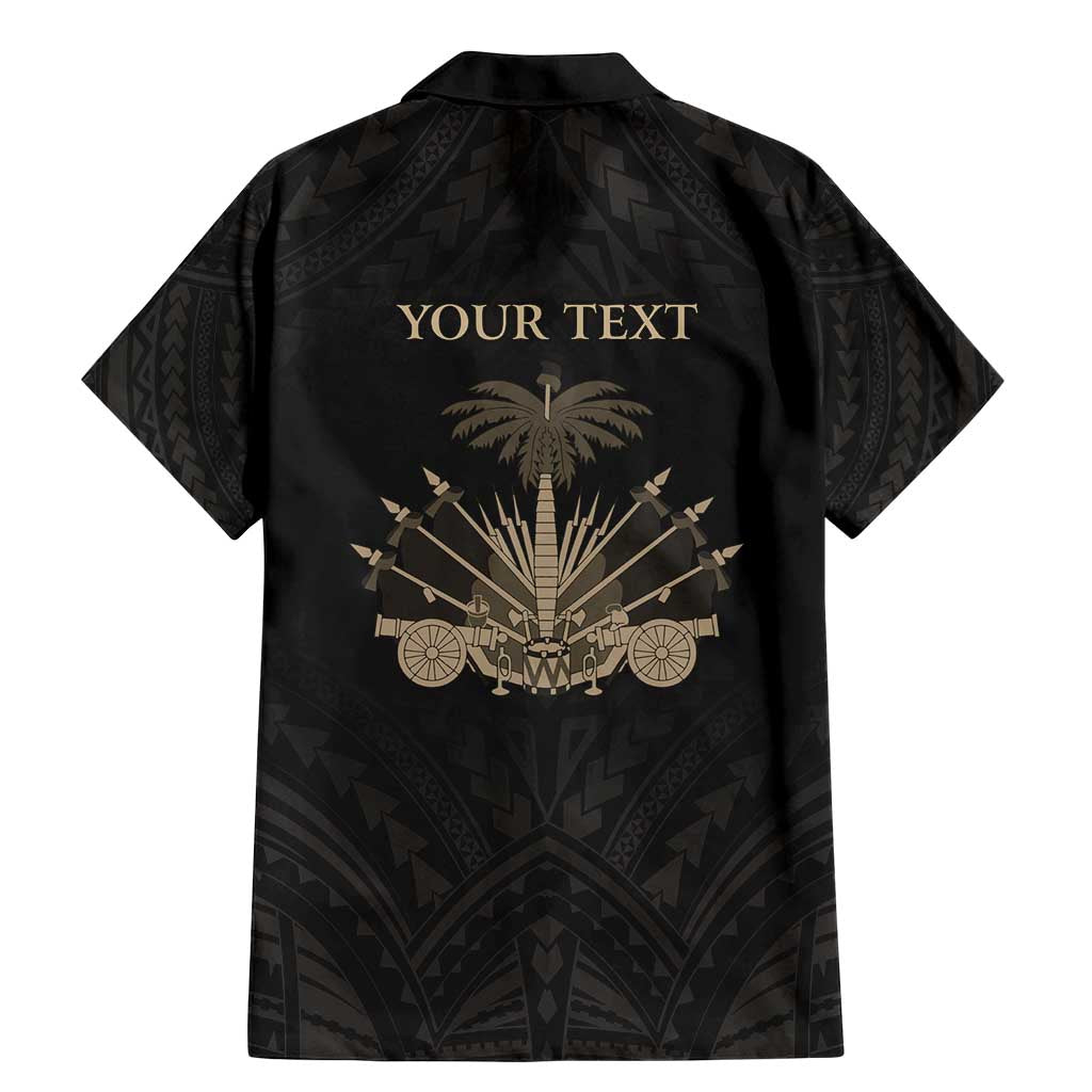 Personalized Haiti First Black Republic Family Matching Mermaid Dress and Hawaiian Shirt Negre Marron With Map And Flag LT9 - Polynesian Pride