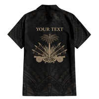 Personalized Haiti First Black Republic Family Matching Mermaid Dress and Hawaiian Shirt Negre Marron With Map And Flag LT9 - Polynesian Pride