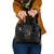 Personalized Haiti First Black Republic Shoulder Handbag Negre Marron With Map And Flag