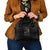Personalized Haiti First Black Republic Shoulder Handbag Negre Marron With Map And Flag