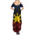 Personalized Philippines Family Matching Summer Maxi Dress and Hawaiian Shirt Polynesian Tribal Tattoo with Filipino Flag Motif