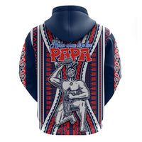 Custom Aotearoa Fathers Day Gift For Dad Hoodie Aroha Ahau Ki A Koe Papa Maori Style Pattern LT9 - Polynesian Pride