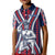 Personalised Aotearoa Father's Day Gift For Dad Kid Polo Shirt Aroha Ahau Ki A Koe Papa - Maori Style Pattern LT9 Kid Red - Polynesian Pride