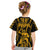 Personalised Aotearoa Father's Day Gift For Dad Kid T Shirt Aroha Ahau Ki A Koe Papa - Gold Maori Style Pattern LT9 - Polynesian Pride