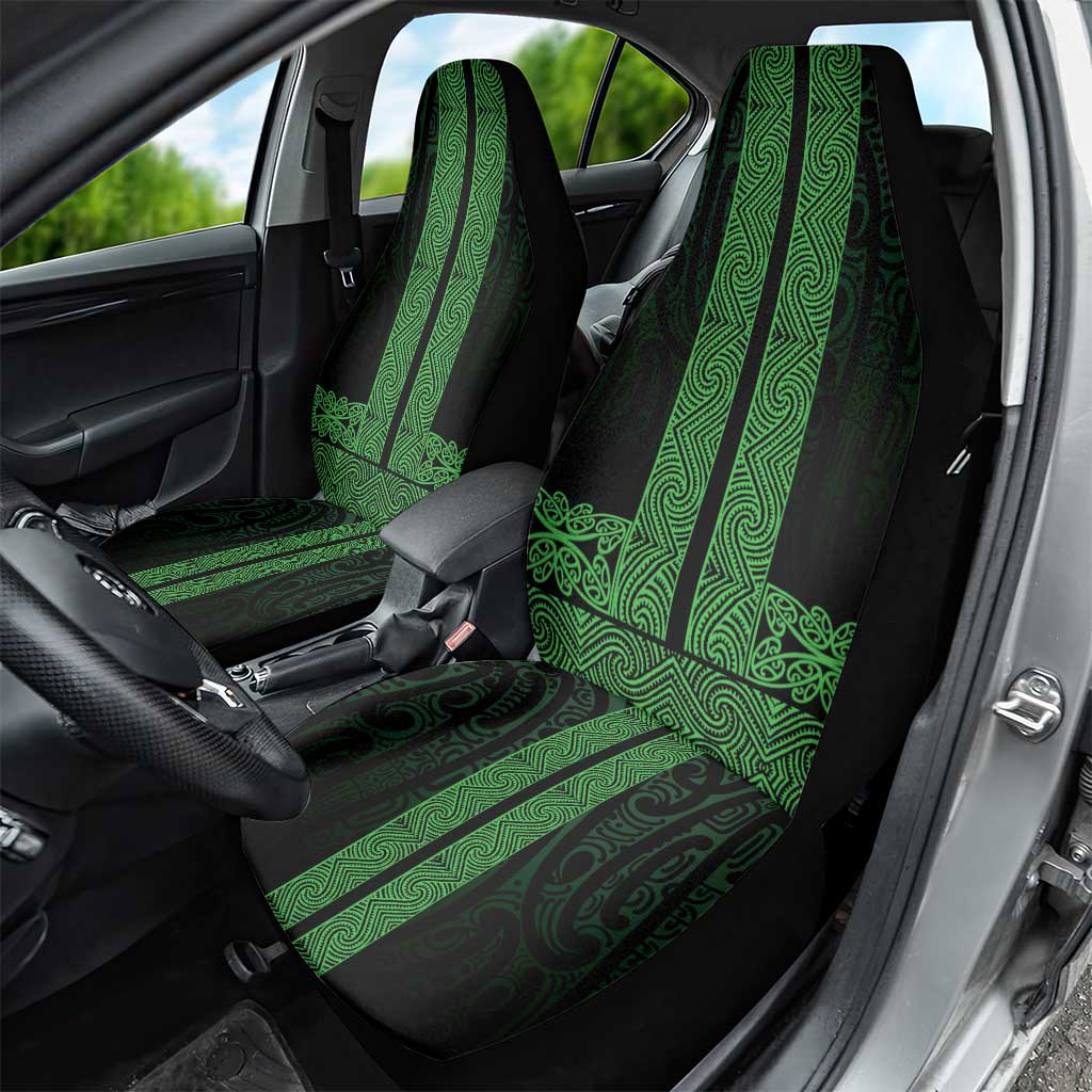 New Zealand Maori Kowhaiwhai Car Seat Cover Kakariki Maui and Mangopare LT9 - Polynesian Pride