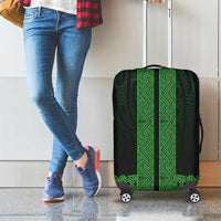 New Zealand Maori Kowhaiwhai Luggage Cover Kakariki Maui and Mangopare LT9 - Polynesian Pride