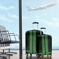 New Zealand Maori Kowhaiwhai Luggage Cover Kakariki Maui and Mangopare LT9 - Polynesian Pride