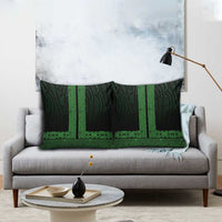 New Zealand Maori Kowhaiwhai Pillow Cover Kakariki Maui and Mangopare LT9 - Polynesian Pride