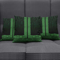 New Zealand Maori Kowhaiwhai Pillow Cover Kakariki Maui and Mangopare LT9 - Polynesian Pride
