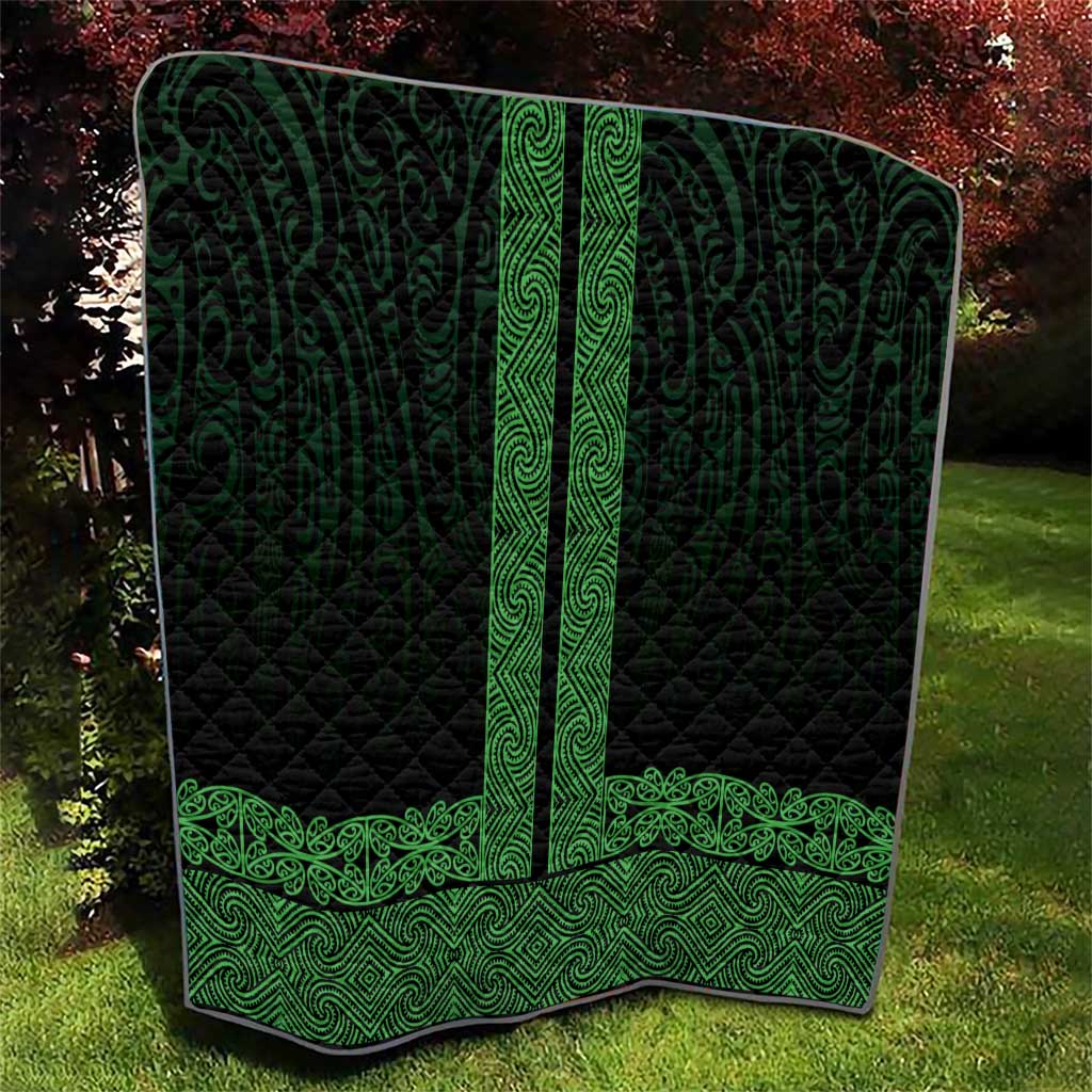 New Zealand Maori Kowhaiwhai Quilt Kakariki Maui and Mangopare LT9 - Polynesian Pride