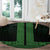 New Zealand Maori Kowhaiwhai Round Carpet Kakariki Maui and Mangopare