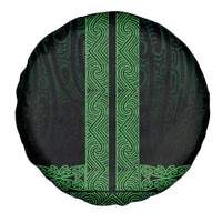 New Zealand Maori Kowhaiwhai Spare Tire Cover Kakariki Maui and Mangopare LT9 - Polynesian Pride
