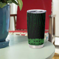 New Zealand Maori Kowhaiwhai Tumbler Cup Kakariki Maui and Mangopare LT9 - Polynesian Pride