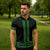 New Zealand Maori Kowhaiwhai Zipper Polo Shirt Kakariki Maui and Mangopare - Polynesian Pride