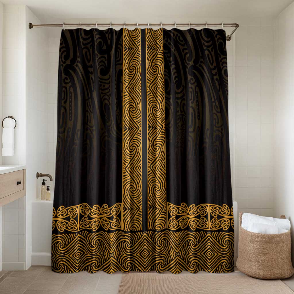 New Zealand Maori Kowhaiwhai Bathroom Set Karaka Maui and Mangopare - Polynesian Pride