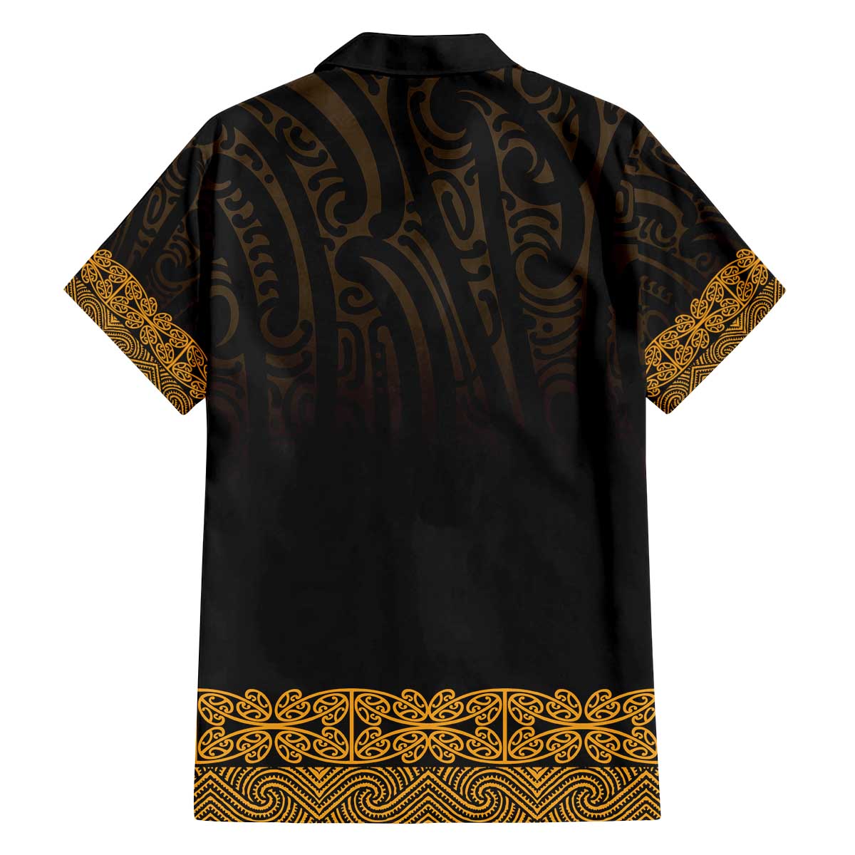 New Zealand Maori Kowhaiwhai Family Matching Off The Shoulder Long Sleeve Dress and Hawaiian Shirt Karaka Maui and Mangopare LT9 - Polynesian Pride