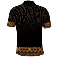 New Zealand Maori Kowhaiwhai Polo Shirt Karaka Maui and Mangopare