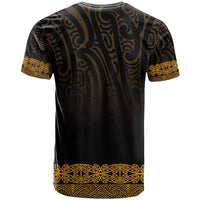 New Zealand Maori Kowhaiwhai T Shirt Karaka Maui and Mangopare