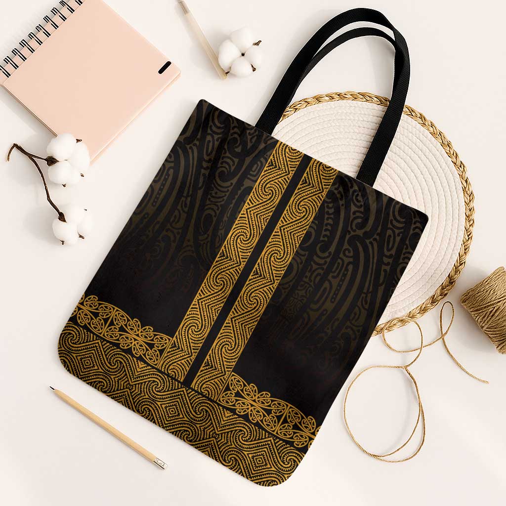 New Zealand Maori Kowhaiwhai Tote Bag Karaka Maui and Mangopare - Polynesian Pride