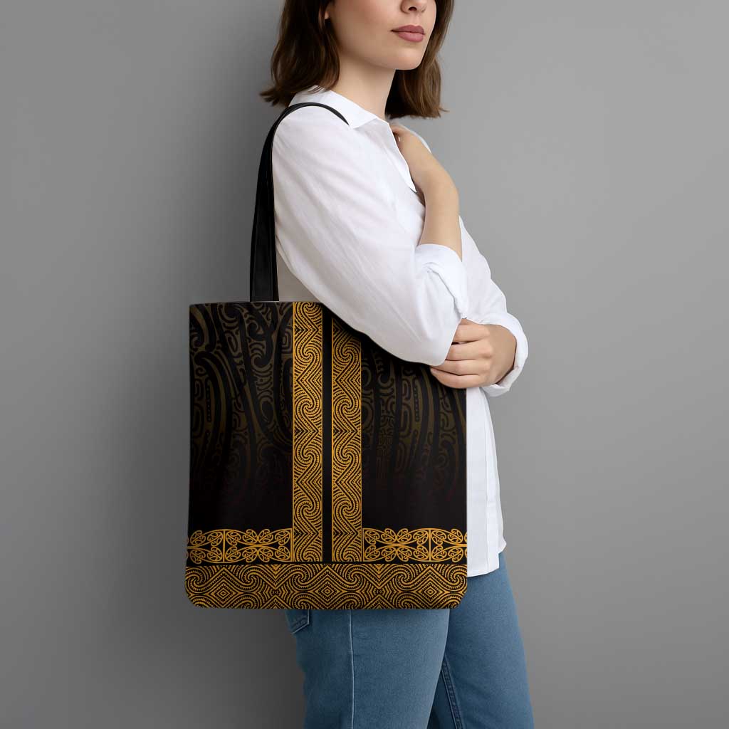 New Zealand Maori Kowhaiwhai Tote Bag Karaka Maui and Mangopare - Polynesian Pride