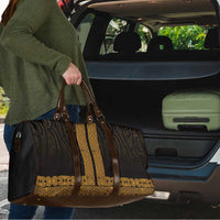 New Zealand Maori Kowhaiwhai Travel Bag Karaka Maui and Mangopare - Polynesian Pride