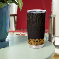 New Zealand Maori Kowhaiwhai Tumbler Cup Karaka Maui and Mangopare LT9 - Polynesian Pride