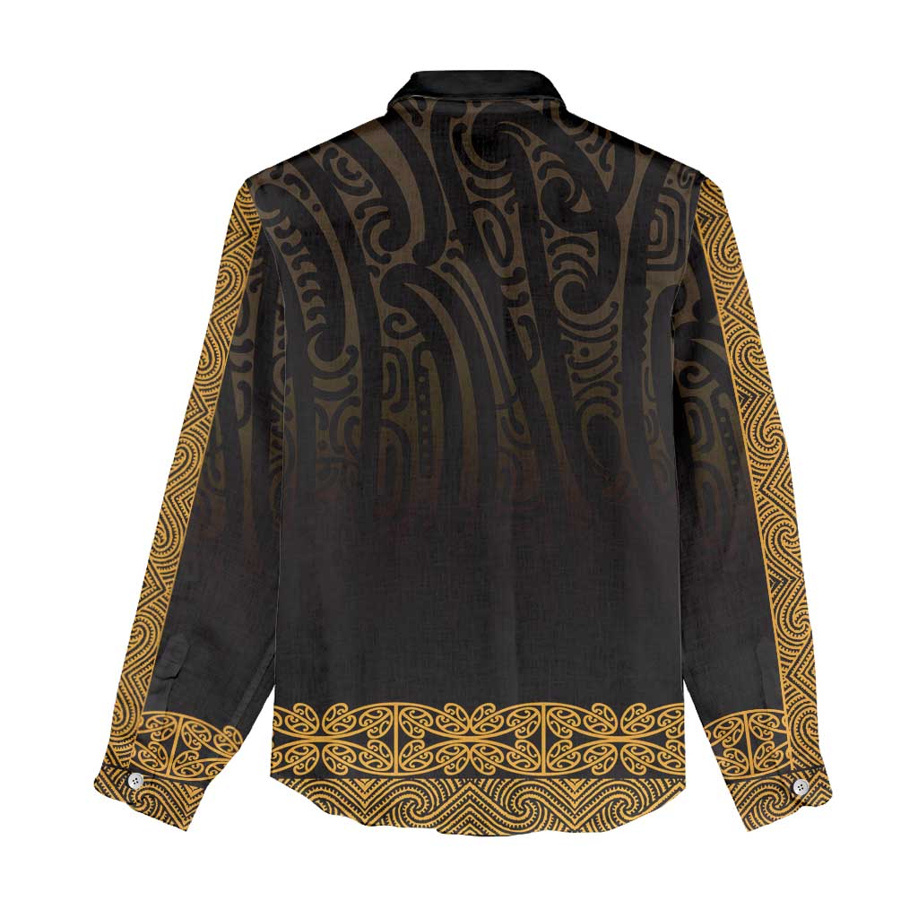 New Zealand Maori Kowhaiwhai Women Casual Shirt Karaka Maui and Mangopare LT9 - Polynesian Pride