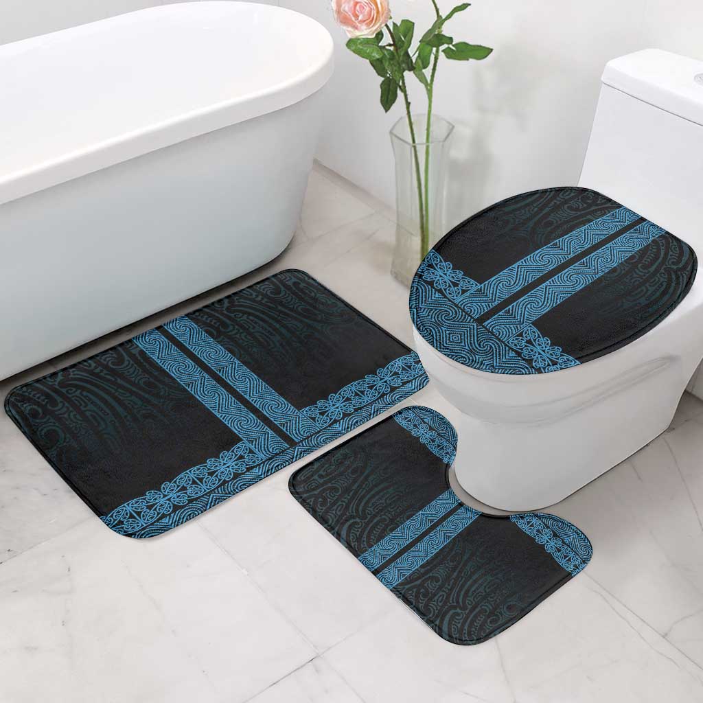New Zealand Maori Kowhaiwhai Bathroom Set Kikorangi Maui and Mangopare - Polynesian Pride
