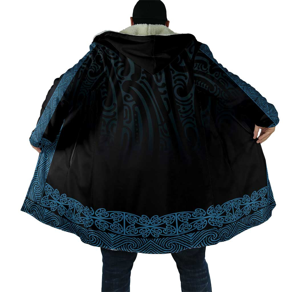 New Zealand Maori Kowhaiwhai Cloak Kikorangi Maui and Mangopare - Polynesian Pride