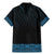 New Zealand Maori Kowhaiwhai Family Matching Mermaid Dress and Hawaiian Shirt Kikorangi Maui and Mangopare