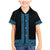 New Zealand Maori Kowhaiwhai Family Matching Mermaid Dress and Hawaiian Shirt Kikorangi Maui and Mangopare