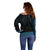 New Zealand Maori Kowhaiwhai Off Shoulder Sweater Kikorangi Maui and Mangopare