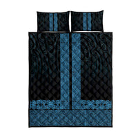 New Zealand Maori Kowhaiwhai Quilt Bed Set Kikorangi Maui and Mangopare LT9 - Polynesian Pride