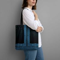 New Zealand Maori Kowhaiwhai Tote Bag Kikorangi Maui and Mangopare LT9 - Polynesian Pride