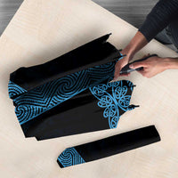 New Zealand Maori Kowhaiwhai Umbrella Kikorangi Maui and Mangopare - Polynesian Pride