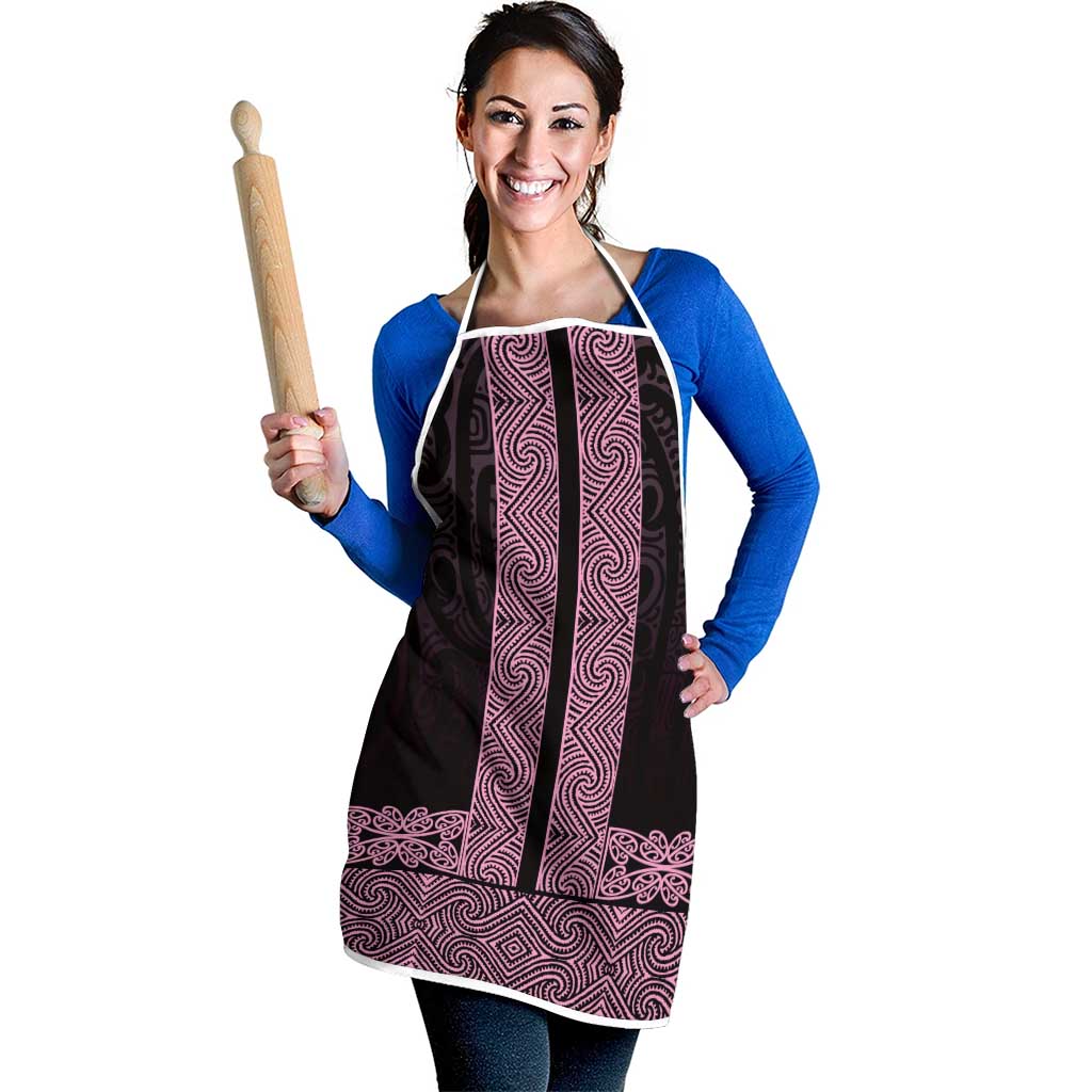 New Zealand Maori Kowhaiwhai Apron Mawhero Maui and Mangopare - Polynesian Pride